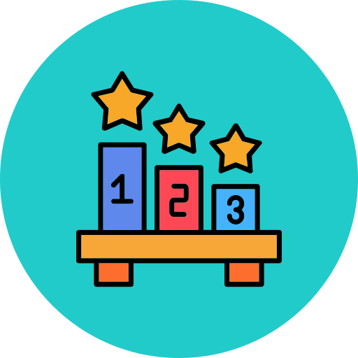 pódio grátis ícone