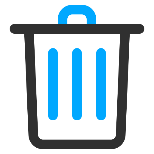 contenedor de basura icono gratis