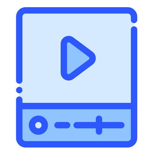 reproductor multimedia icono gratis