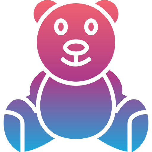 oso de peluche icono gratis