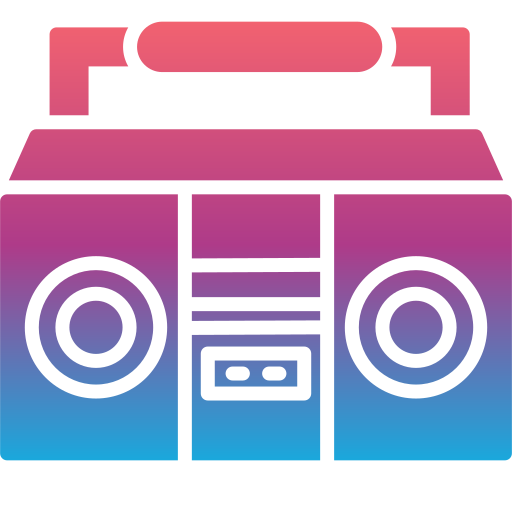 boombox icono gratis