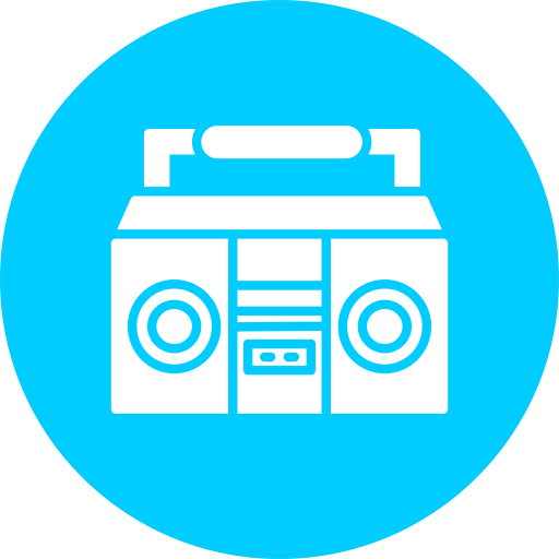 Boombox free icon Boombox free icon