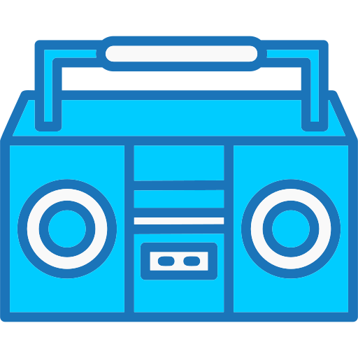 boombox icono gratis