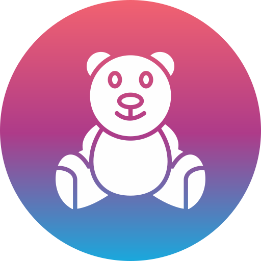 oso de peluche icono gratis