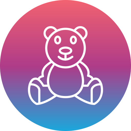 oso de peluche icono gratis