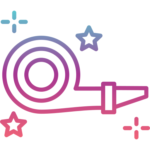 soplador de fiesta icono gratis