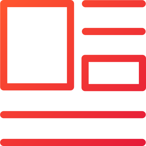 Layout free icon