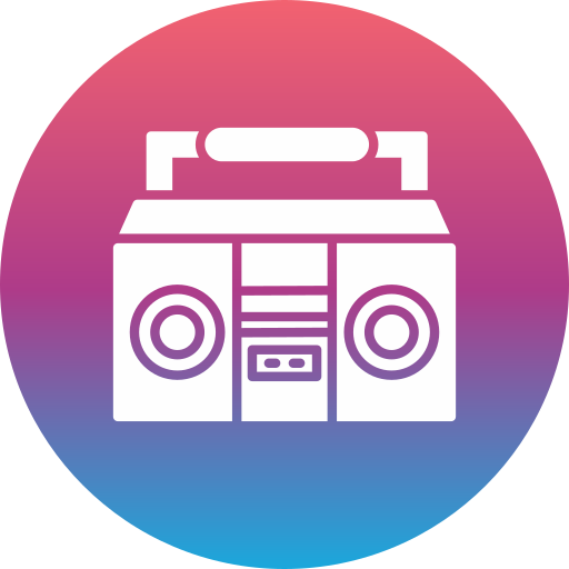 Boombox free icon Boombox free icon