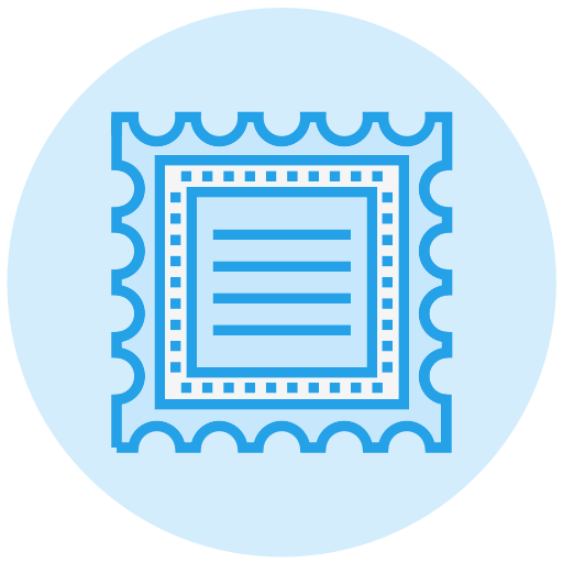 우표 무료 아이콘