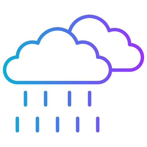 pluie Icône gratuit