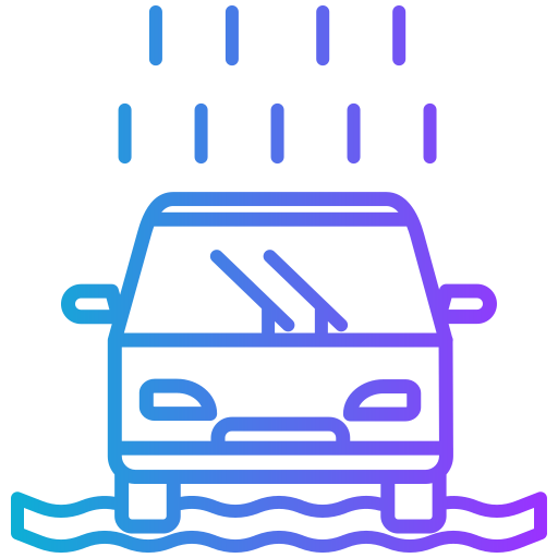 lluvioso icono gratis