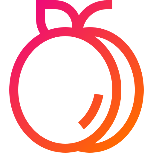 Apricot free icon