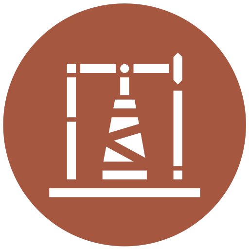 bomba de aceite icono gratis