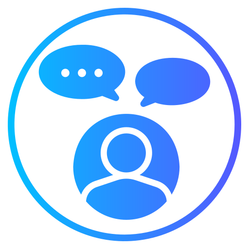 charlar icono gratis