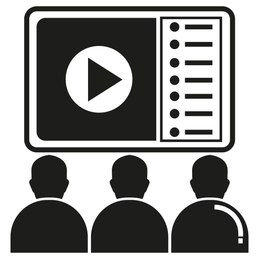 medios de comunicación icono gratis