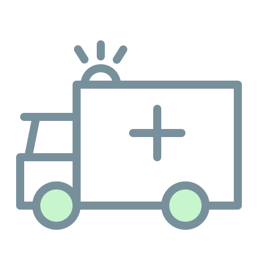 Ambulance free icon
