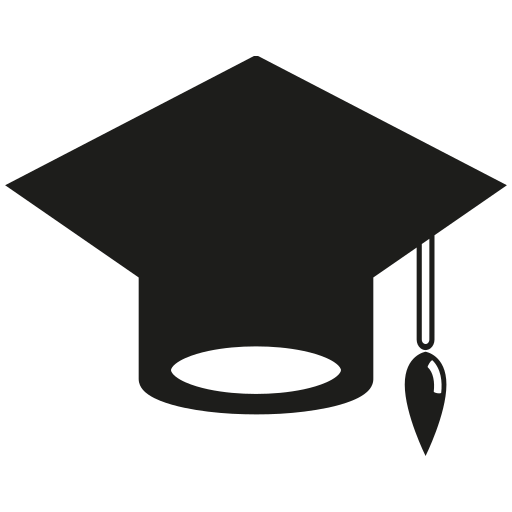 graduación icono gratis