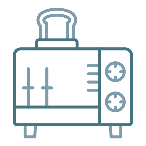 tostadora icono gratis