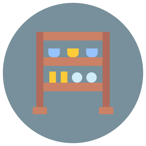 estante icono gratis