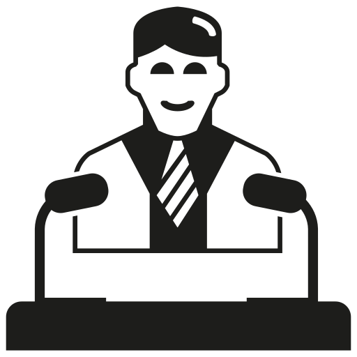 conférencier Icône gratuit