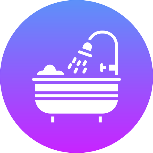 baignoire Icône gratuit baignoire Icône gratuit
