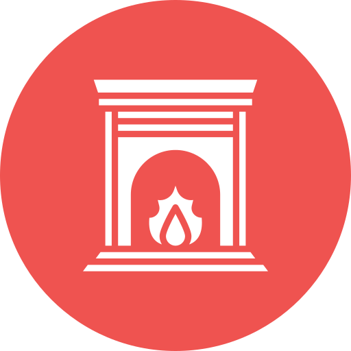 chimenea icono gratis