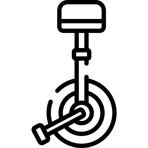 Unicycle free icon Unicycle free icon