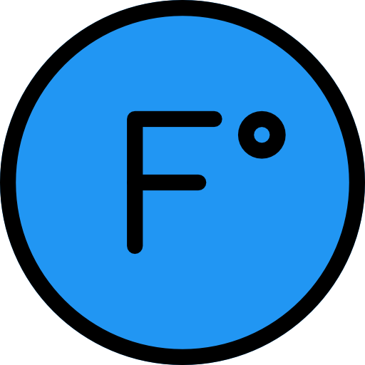 fahrenheit icono gratis