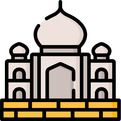 taj mahal icono gratis