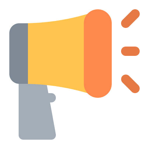 Megaphone free icon Megaphone free icon