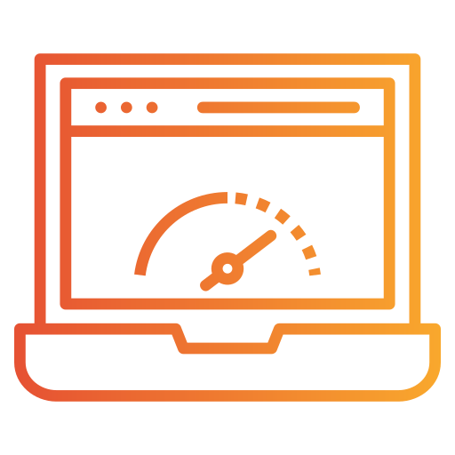 velocidad de página icono gratis