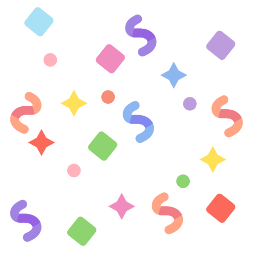 Confetti free icon Confetti free icon