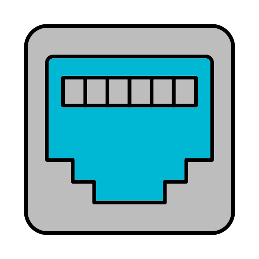 rj45 icono gratis