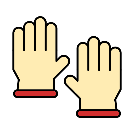 Glove free icon