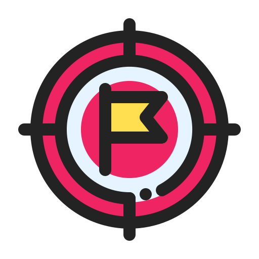 misión icono gratis