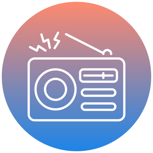 radio Icône gratuit radio Icône gratuit