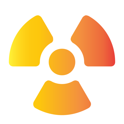 Radiation free icon Radiation free icon