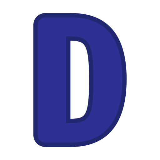 Letter d - Free education icons