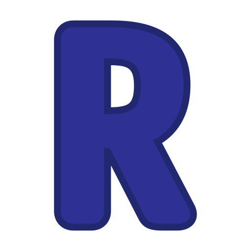 Letter r - Free education icons