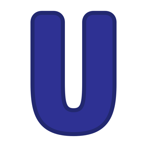 Letter u - Free education icons