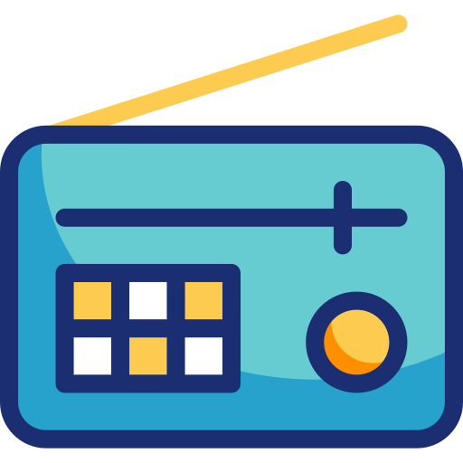 rádio grátis ícone