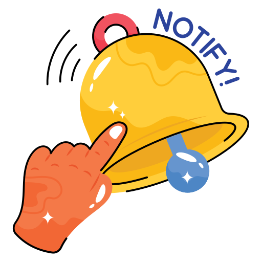 notificar grátis figurinha