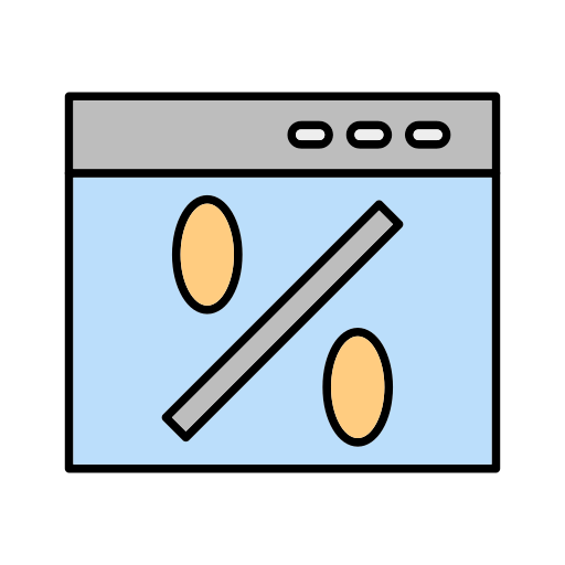 백분율 무료 아이콘