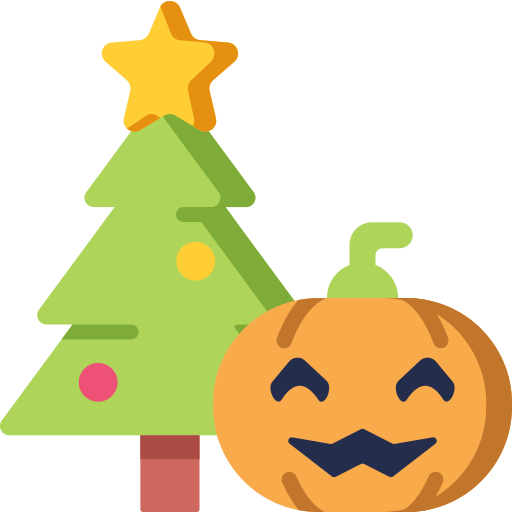 christmas tree image clipart pumpkin