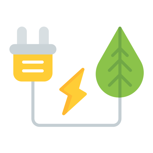 Énergie verte Icône gratuit Énergie verte Icône gratuit
