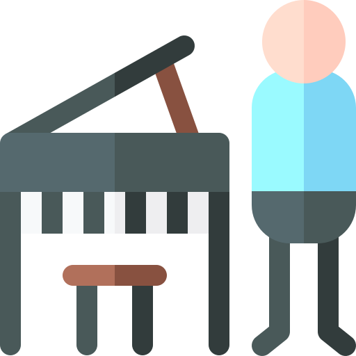 Pianist - Free people icons