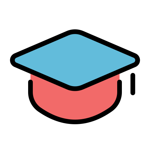 graduación icono gratis