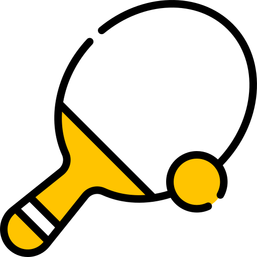 tenis de mesa icono gratis