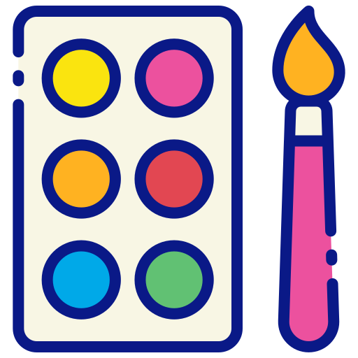 acuarela icono gratis