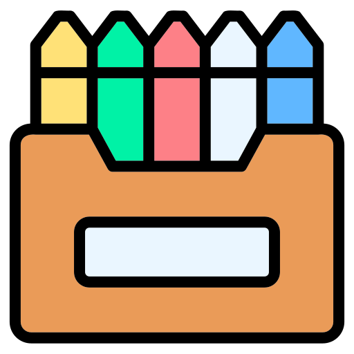 lápiz de color icono gratis